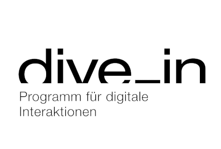 Logo von dive_in dem Förderprogramm für digitale Interaktion